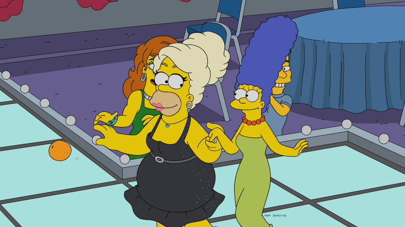 Illustration for article titled RuPaul helps Marge find her confidence in a delightful, wise episode of The Simpsons